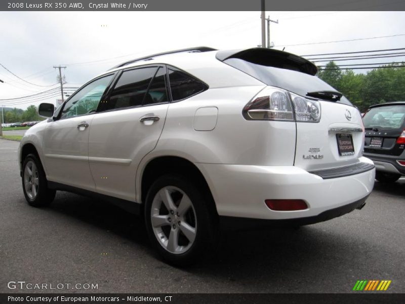 Crystal White / Ivory 2008 Lexus RX 350 AWD