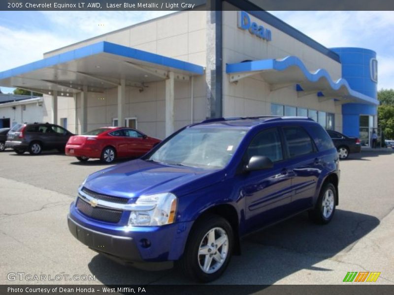 Laser Blue Metallic / Light Gray 2005 Chevrolet Equinox LT AWD