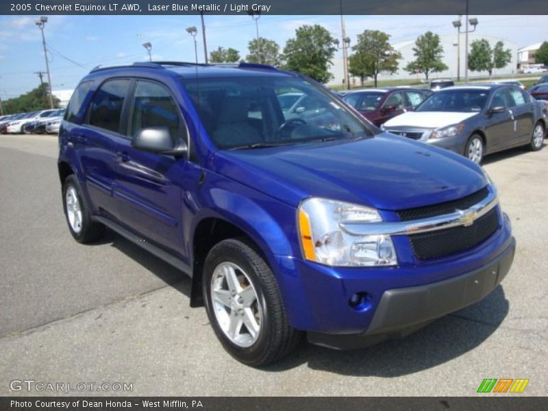 Laser Blue Metallic / Light Gray 2005 Chevrolet Equinox LT AWD