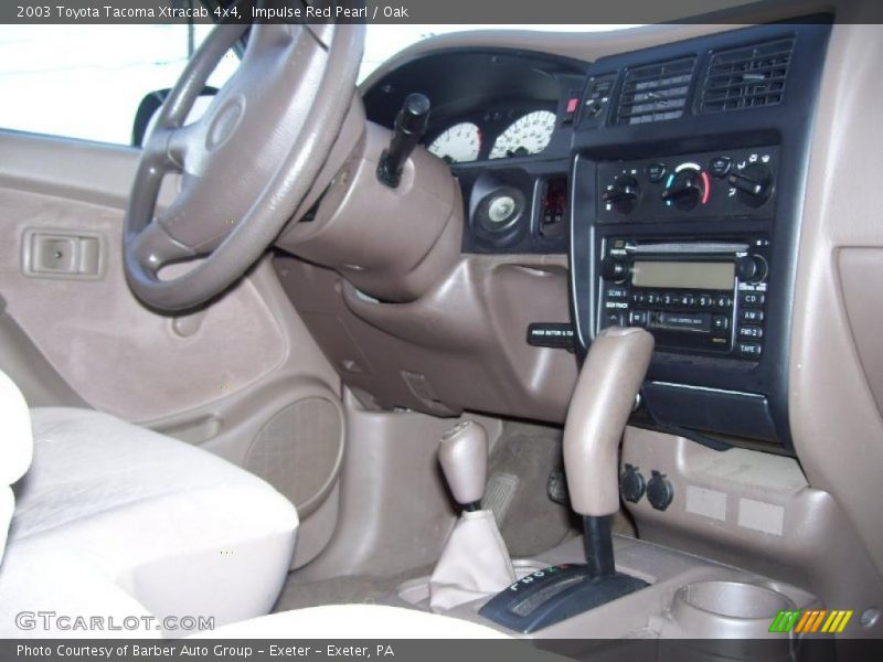Impulse Red Pearl / Oak 2003 Toyota Tacoma Xtracab 4x4
