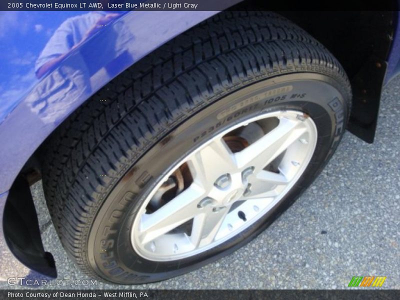 Laser Blue Metallic / Light Gray 2005 Chevrolet Equinox LT AWD