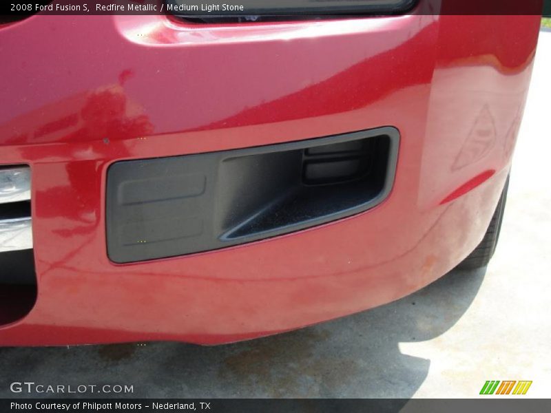 Redfire Metallic / Medium Light Stone 2008 Ford Fusion S