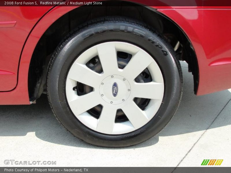 Redfire Metallic / Medium Light Stone 2008 Ford Fusion S