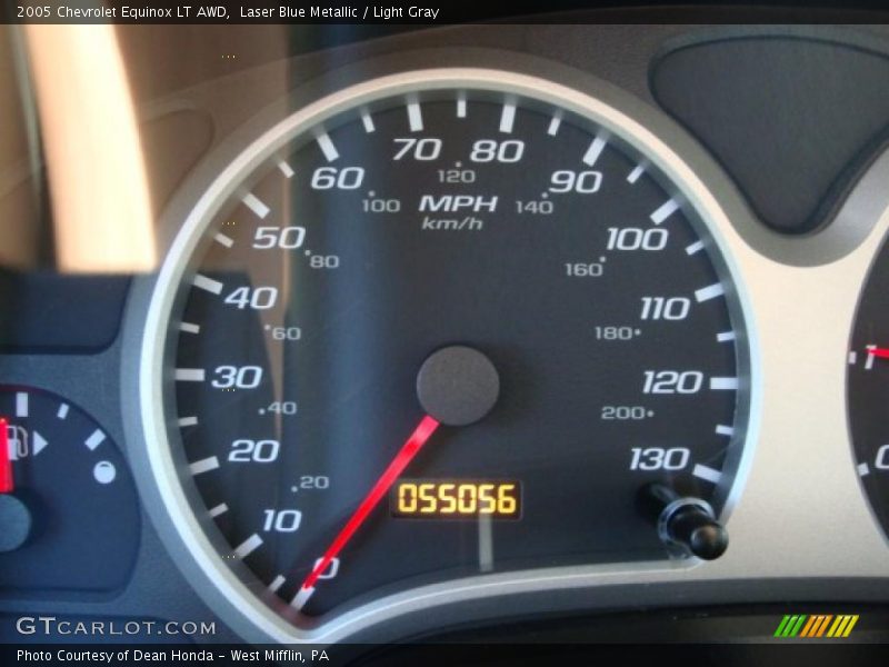 Laser Blue Metallic / Light Gray 2005 Chevrolet Equinox LT AWD