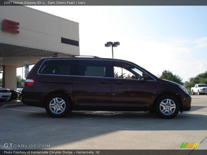 Dark Cherry Pearl / Ivory 2007 Honda Odyssey EX-L