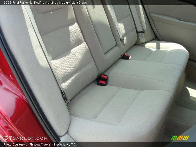 Redfire Metallic / Medium Light Stone 2008 Ford Fusion S
