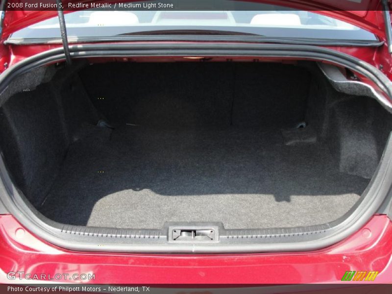 Redfire Metallic / Medium Light Stone 2008 Ford Fusion S