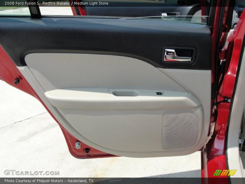 Redfire Metallic / Medium Light Stone 2008 Ford Fusion S