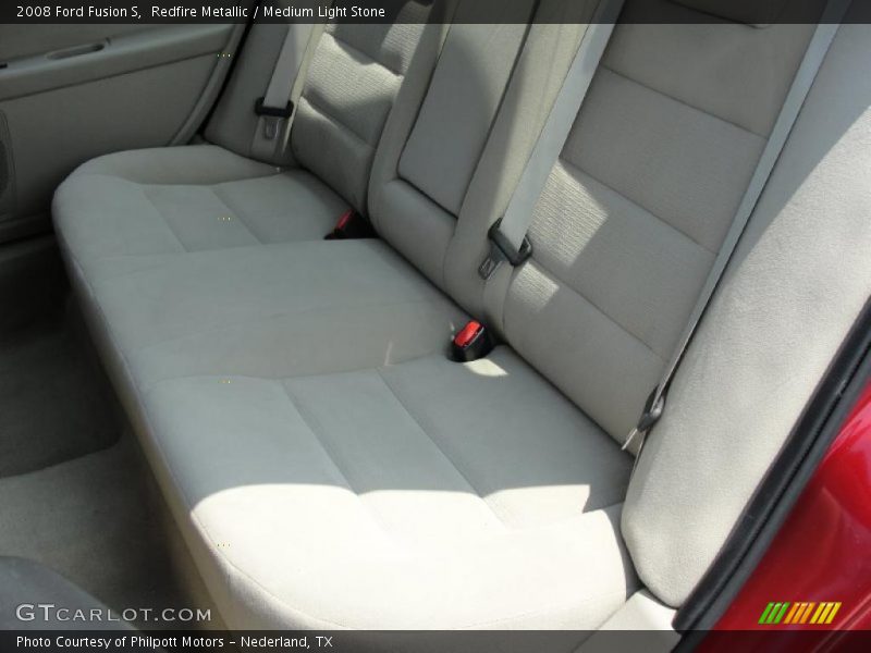 Redfire Metallic / Medium Light Stone 2008 Ford Fusion S
