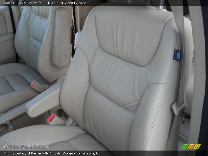 Dark Cherry Pearl / Ivory 2007 Honda Odyssey EX-L