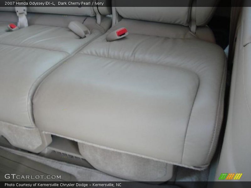 Dark Cherry Pearl / Ivory 2007 Honda Odyssey EX-L