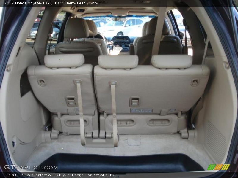 Dark Cherry Pearl / Ivory 2007 Honda Odyssey EX-L
