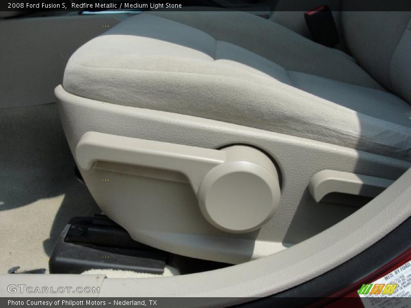 Redfire Metallic / Medium Light Stone 2008 Ford Fusion S