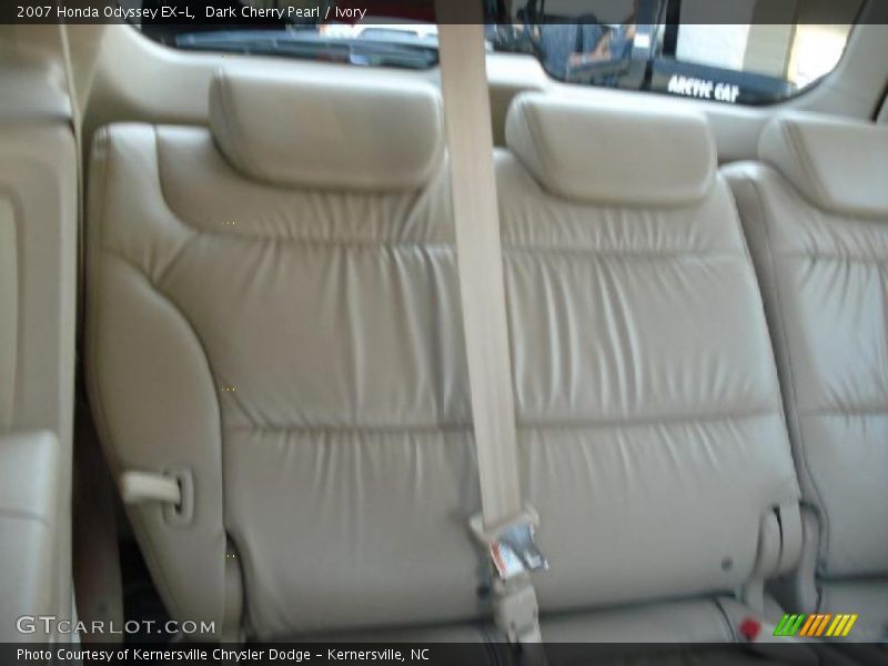 Dark Cherry Pearl / Ivory 2007 Honda Odyssey EX-L