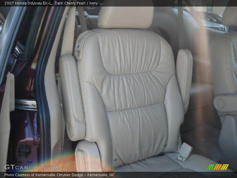 Dark Cherry Pearl / Ivory 2007 Honda Odyssey EX-L