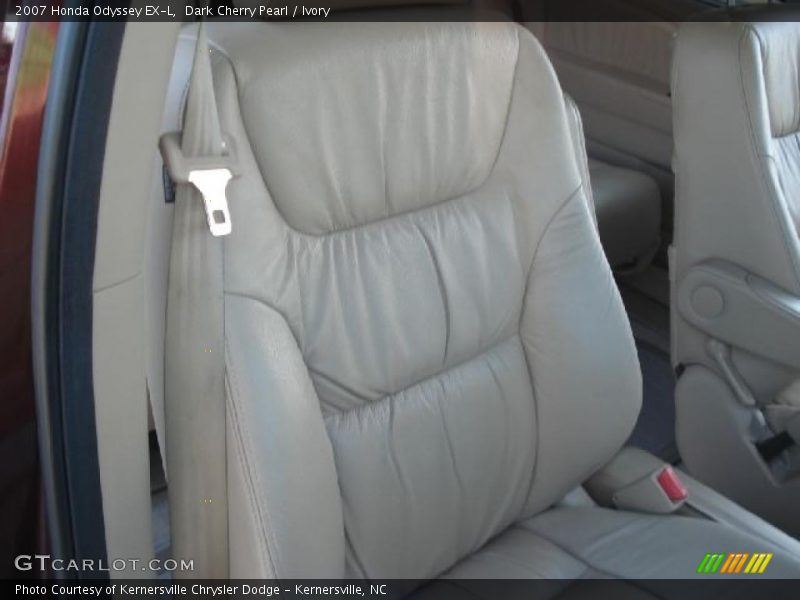 Dark Cherry Pearl / Ivory 2007 Honda Odyssey EX-L
