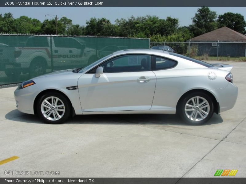 Quicksilver / GS Black Cloth 2008 Hyundai Tiburon GS