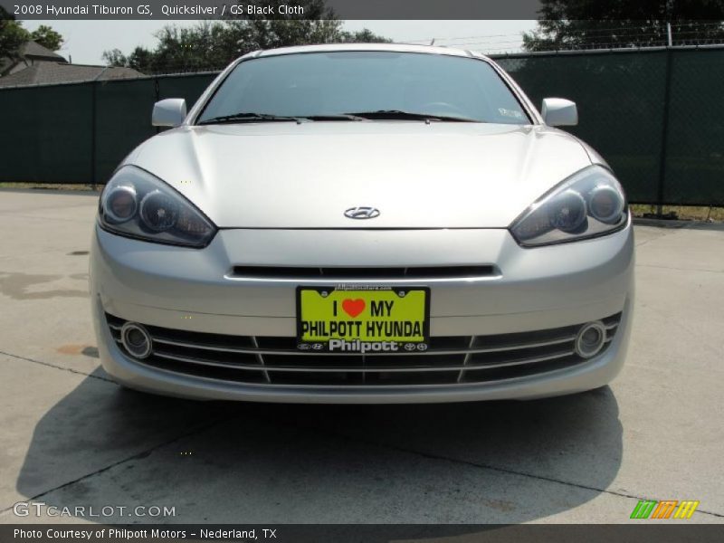 Quicksilver / GS Black Cloth 2008 Hyundai Tiburon GS