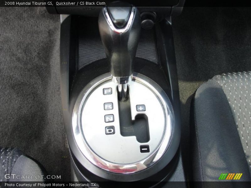 Quicksilver / GS Black Cloth 2008 Hyundai Tiburon GS