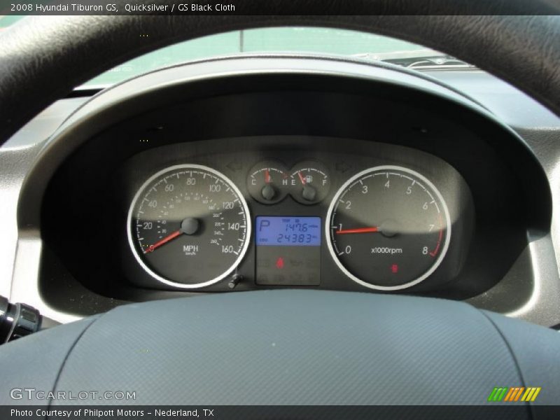 Quicksilver / GS Black Cloth 2008 Hyundai Tiburon GS