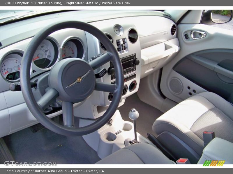 Bright Silver Metallic / Pastel Slate Gray 2008 Chrysler PT Cruiser Touring