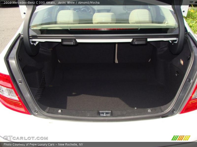 Arctic White / Almond/Mocha 2009 Mercedes-Benz C 300 4Matic