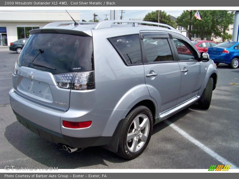 Cool Silver Metallic / Black 2009 Mitsubishi Outlander XLS 4WD