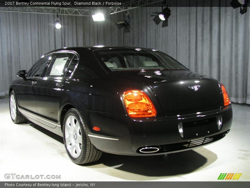 Diamond Black / Porpoise 2007 Bentley Continental Flying Spur