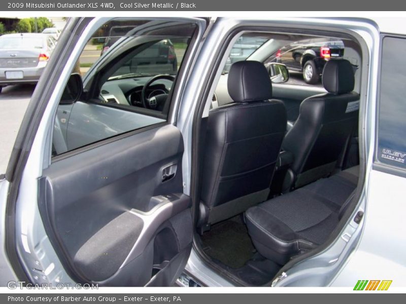 Cool Silver Metallic / Black 2009 Mitsubishi Outlander XLS 4WD