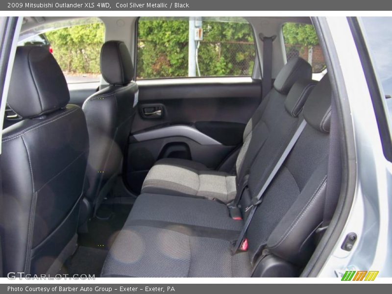 Cool Silver Metallic / Black 2009 Mitsubishi Outlander XLS 4WD