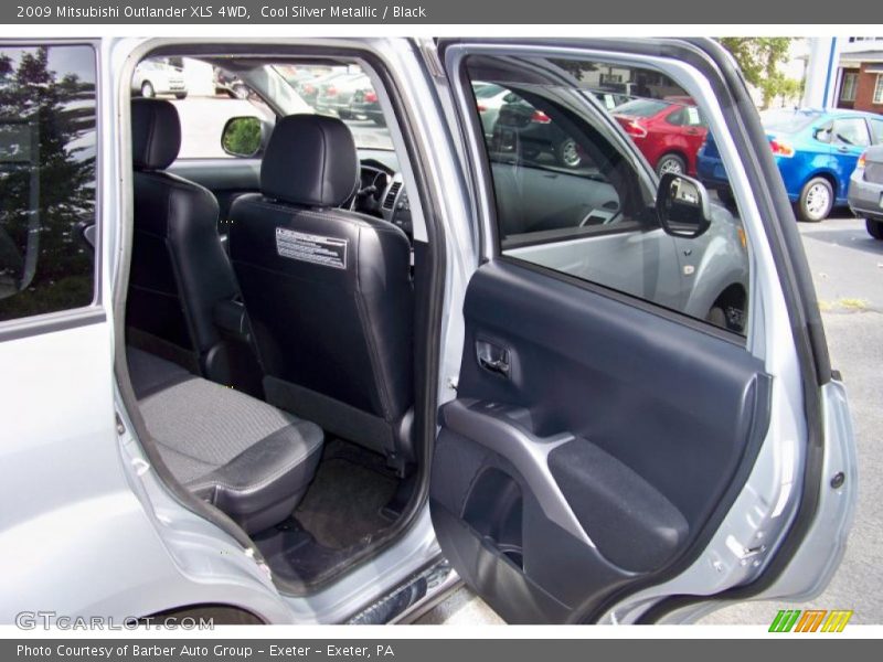 Cool Silver Metallic / Black 2009 Mitsubishi Outlander XLS 4WD