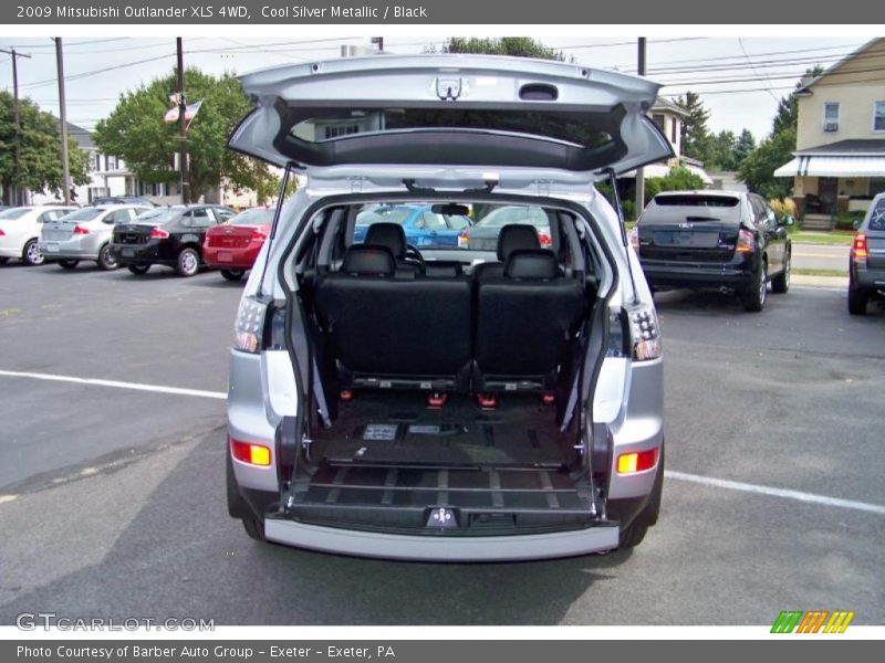 Cool Silver Metallic / Black 2009 Mitsubishi Outlander XLS 4WD