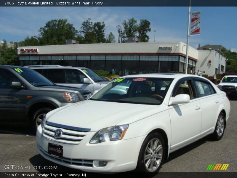 Blizzard White Pearl / Ivory 2006 Toyota Avalon Limited