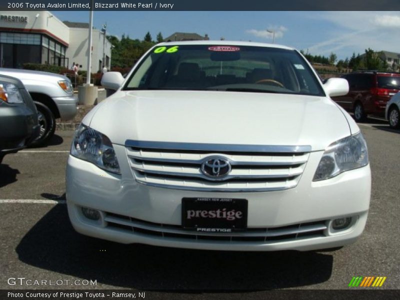 Blizzard White Pearl / Ivory 2006 Toyota Avalon Limited