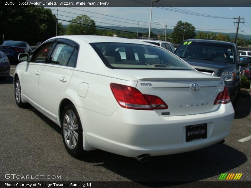 Blizzard White Pearl / Ivory 2006 Toyota Avalon Limited