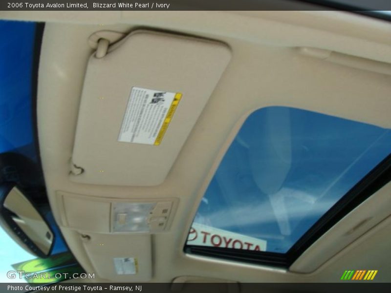 Blizzard White Pearl / Ivory 2006 Toyota Avalon Limited