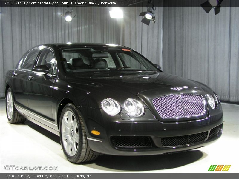 Diamond Black / Porpoise 2007 Bentley Continental Flying Spur