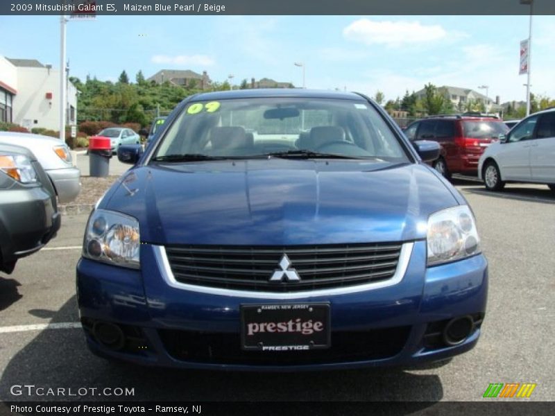 Maizen Blue Pearl / Beige 2009 Mitsubishi Galant ES
