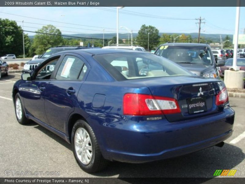 Maizen Blue Pearl / Beige 2009 Mitsubishi Galant ES