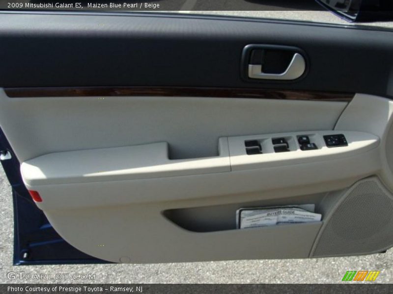 Maizen Blue Pearl / Beige 2009 Mitsubishi Galant ES