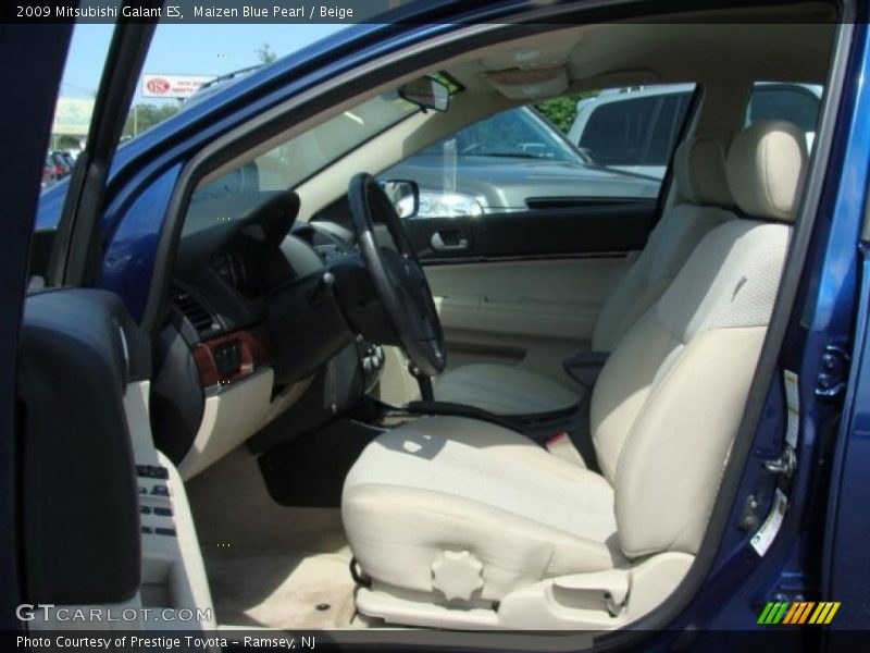 Maizen Blue Pearl / Beige 2009 Mitsubishi Galant ES