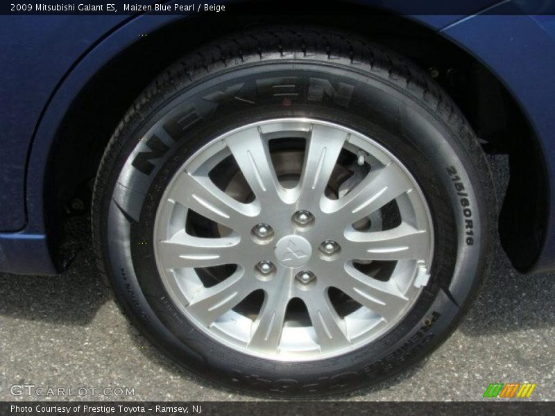 Maizen Blue Pearl / Beige 2009 Mitsubishi Galant ES
