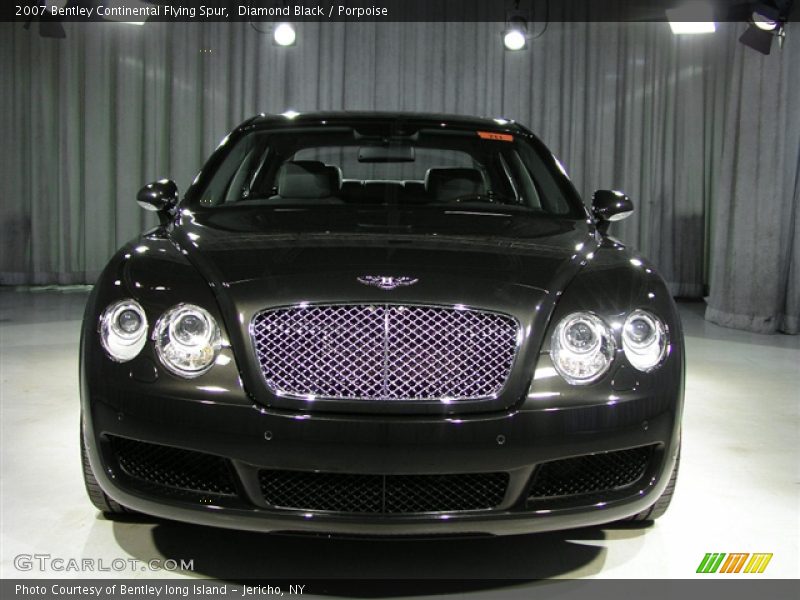 Diamond Black / Porpoise 2007 Bentley Continental Flying Spur