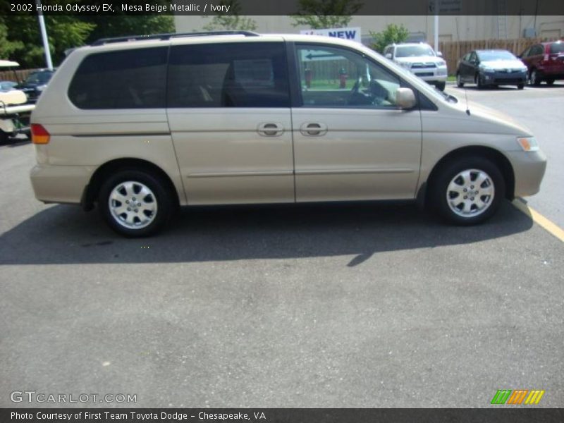 Mesa Beige Metallic / Ivory 2002 Honda Odyssey EX