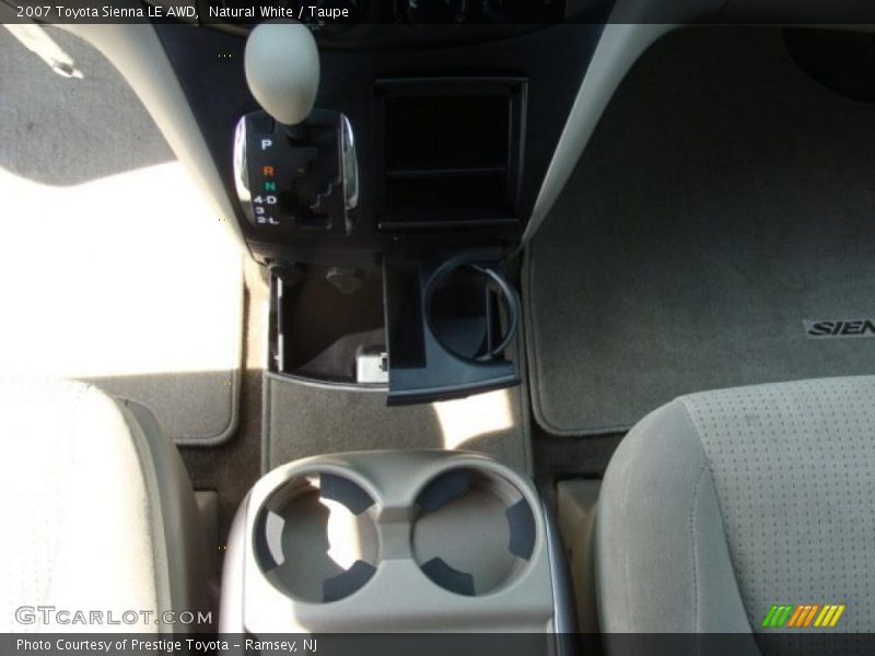 Natural White / Taupe 2007 Toyota Sienna LE AWD