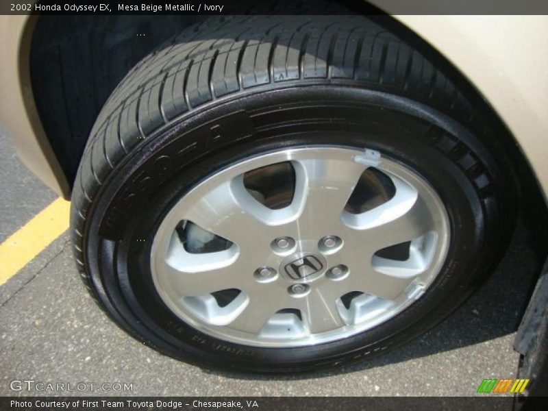 Mesa Beige Metallic / Ivory 2002 Honda Odyssey EX