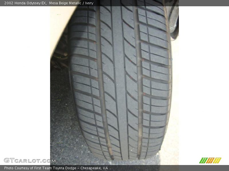 Mesa Beige Metallic / Ivory 2002 Honda Odyssey EX