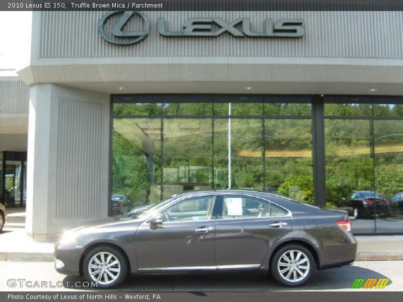 Truffle Brown Mica / Parchment 2010 Lexus ES 350