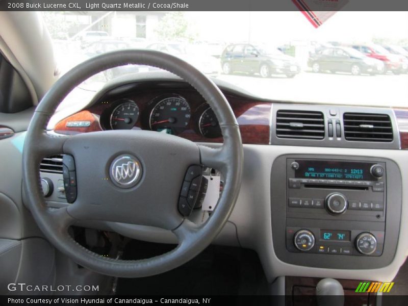 Light Quartz Metallic / Cocoa/Shale 2008 Buick Lucerne CXL