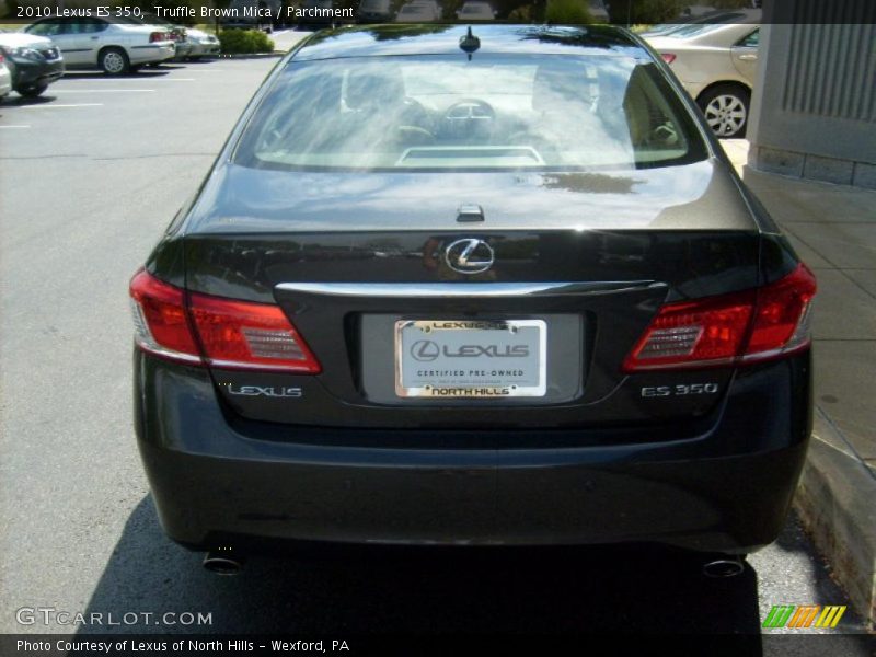 Truffle Brown Mica / Parchment 2010 Lexus ES 350